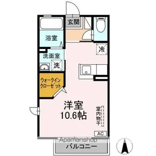 エステート笹谷21 II【2階】の間取り