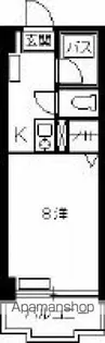 パティオ舟入【2階】の間取り