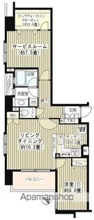 KDXレジデンス日本橋水天宮【5階】の間取り