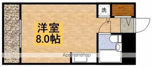 コーポみやび【4階】の間取り