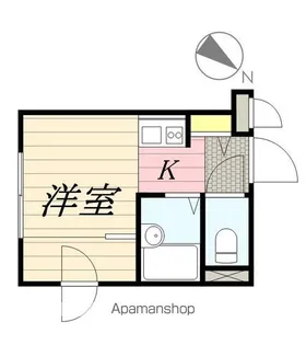 グレースコート【406号室】の間取り