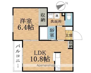 メゾン・ド・プルミエ【302号室】の間取り