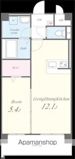カサグランデ本町【9階】の間取り