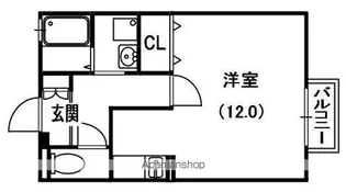 ハイツコヘイC棟【1階】の間取り