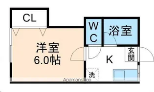 パールハイム【102号室】の間取り