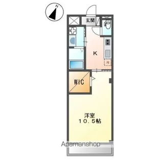 ベリンダ【1階】の間取り