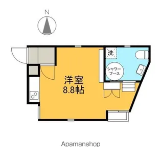 MILLION BELL Ⅵ【1階】の間取り