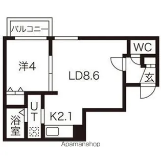 スプレンドール【3階】の間取り
