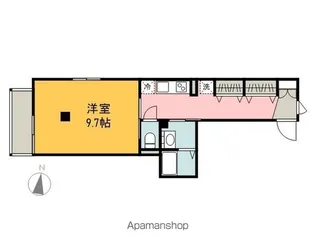 オークランドヒルズ仁保南【3階】の間取り
