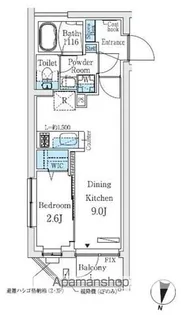 東京都中野区本町5丁目【マンション】の間取り