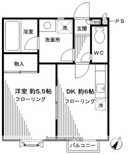 メゾンアリュール【1階】の間取り