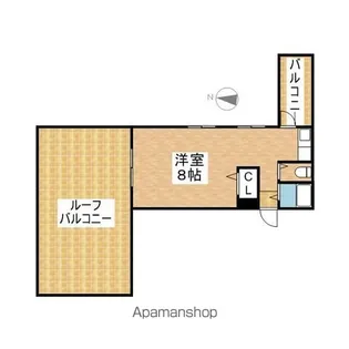 田中ビル【506号室】の間取り