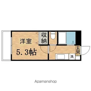 パルハイツ【203号室】の間取り