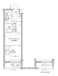 RELUXIA中野江古田【2階】の間取り