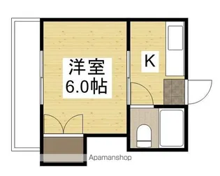 ホワイトメゾン津島E【1階】の間取り