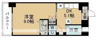 サニービル【1011号室】の間取り