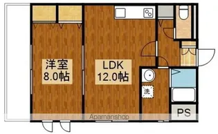 和光ローズマンション【301号室】の間取り
