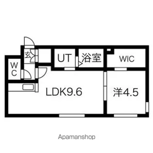 レジデンス南郷通16丁目北 A【3階】の間取り