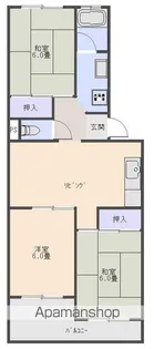 シーサイドヴィラ鳴門【303号室】の間取り