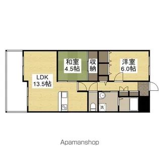 ライオンズマンション姫路西今宿【3階】の間取り