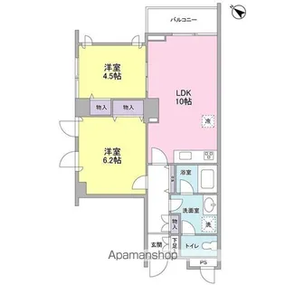 グランドメゾン三軒茶屋【11階】の間取り