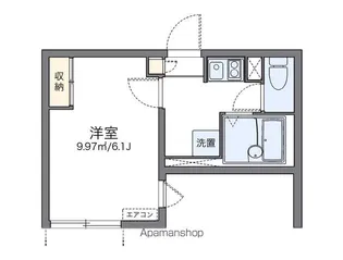 レオネクスト習志野台【2階】の間取り
