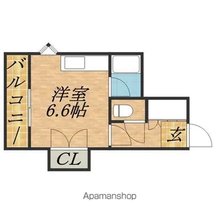 ノースランド北19条【101号室】の間取り