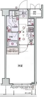 LINX LEGAMI【504号室】の間取り