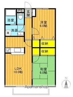 パセオリヴェールⅢ【101号室】の間取り