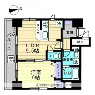 NICHIEI【3階】の間取り
