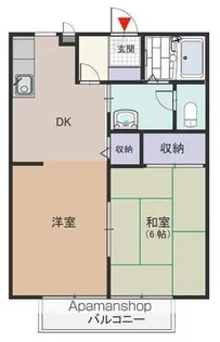 アイビリーヴ【205号室号室】の間取り