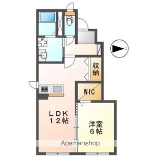 グラン・チェスタ【1階】の間取り