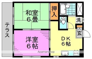 シルクハイム【1階】の間取り