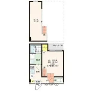 ハーモニーテラス長町Ⅲ【1階】の間取り