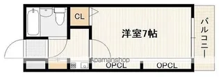 ジャルダン三筋【2階】の間取り