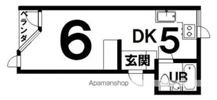 第2ニューリバーハイツ【306号室】の間取り