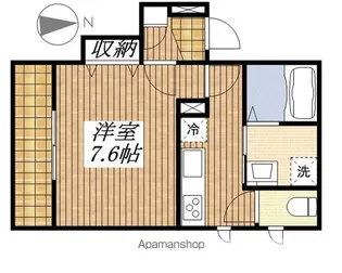 東京都立川市羽衣町2丁目【マンション】の間取り