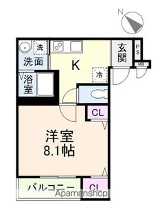 フジパレス高石綾園【2階】の間取り