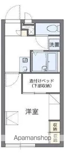 レオパレスリリアンス【1階】の間取り