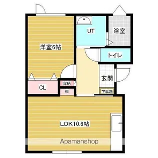 ステラエス【2階】の間取り