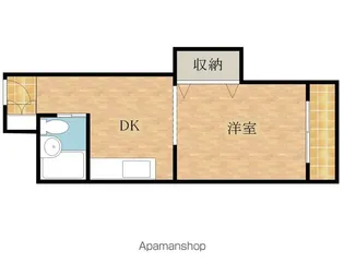 マキシマレジデンス伊藤【309号室】の間取り