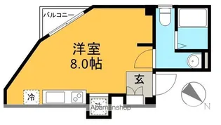メゾン・シャトーレⅡ【4階】の間取り