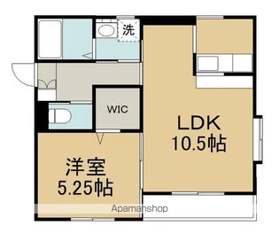 プレジール【2階】の間取り