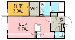 チェリーセージ【2階】の間取り