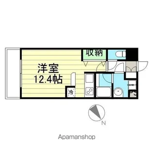 アーバンフラッツ小田原【4階】の間取り