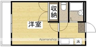 FOR RENT M1【1階】の間取り