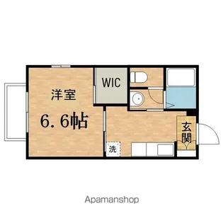 コンフォール【206号室号室】の間取り