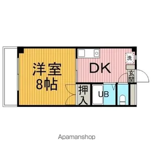 アルカディア92【105号室】の間取り