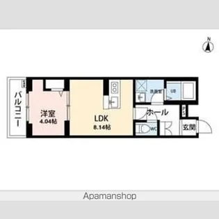 リーブルファイン大袋駅前【3階】の間取り