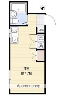 ベルトピア池上【1階】の間取り